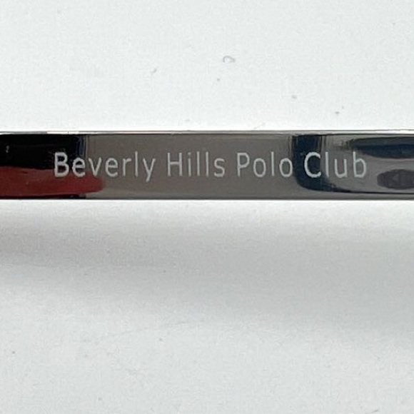 Beverly Hills Polo Cub Silver Pilot Sunglasses Frames BHPC 72 - Picture 6 of 6